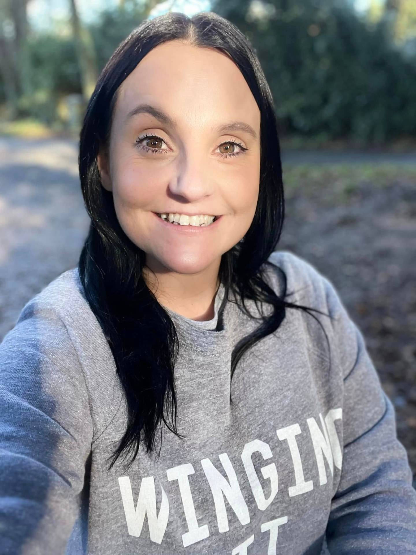 Steph — mum of five, mid-chaos, smiling anyway